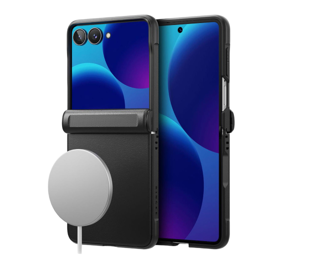 Ringke Onyx Flap Magnetic Magsafe do Galaxy Z Flip 8 Black - 1571595 - zdjęcie